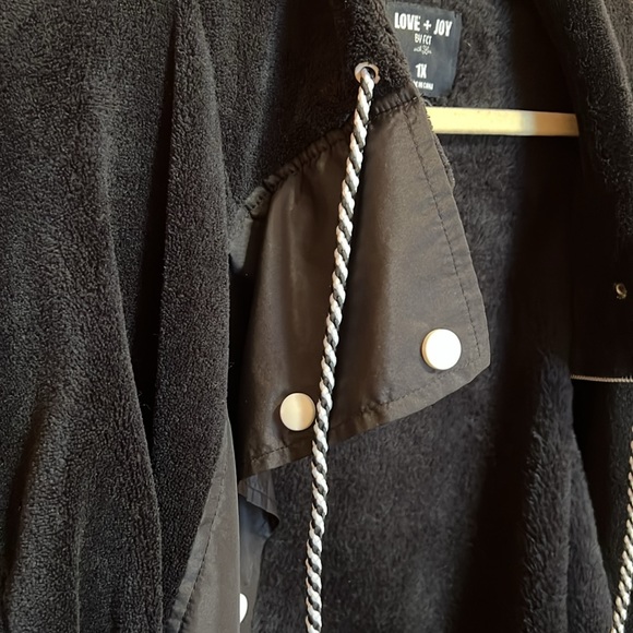 Love + Joy fleece jacket size 1x - Picture 9 of 12